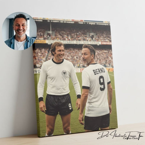 Magisches Porträt – Der Illustrierte Traum™ – Spezial für Fußballfans