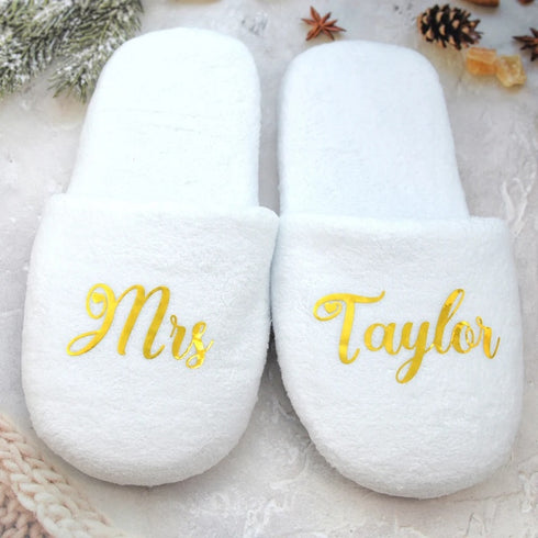 Pantoufles personnalisées