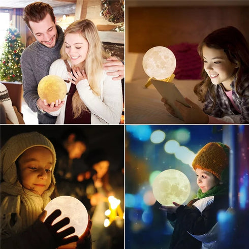 Lune romantique 3D personnalisée