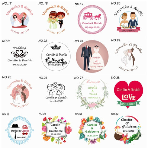 Porte-clés personnalisés Miroir 50Pcs