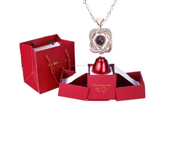 Coffret Cadeau - Love Box - Flowerbox - Cadeau Femme - Cadeau Fête